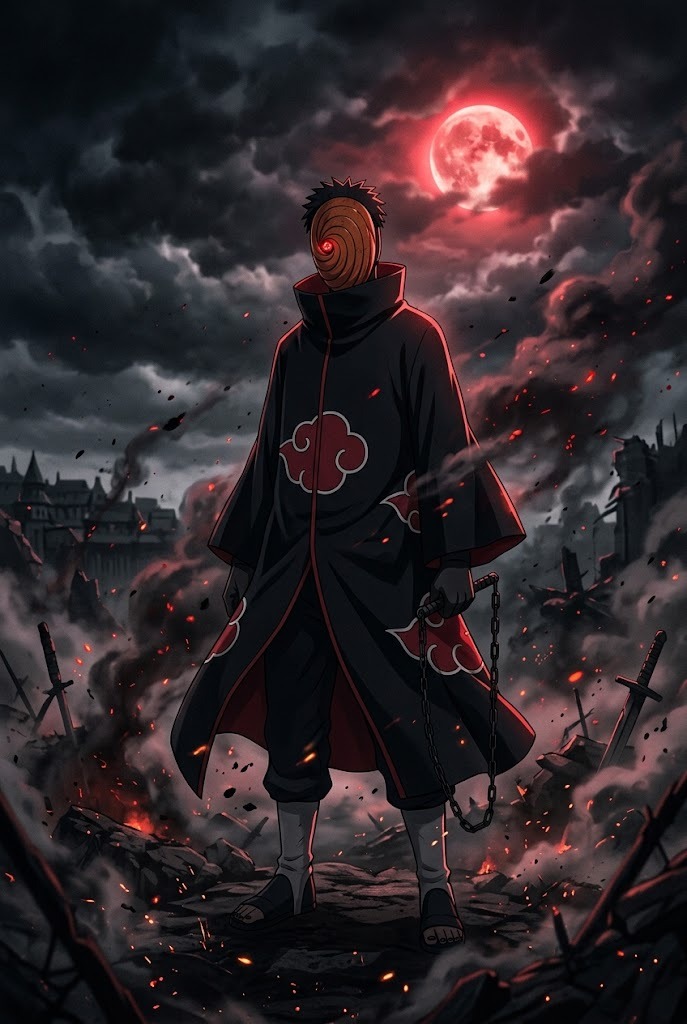 Obito Uchiha Wallpapers 4K: 9 Dark Anime Art